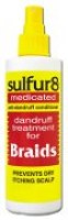 sulfur8 medicated anti-dandruff conditioner for Braids